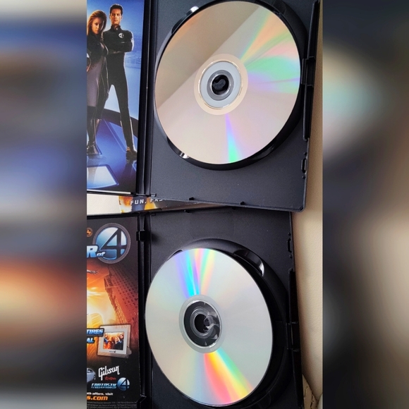Set of 2 Fantastic 4 movies, Fantastic 4 & Rise of the silver surfer - Picture 4 of 4